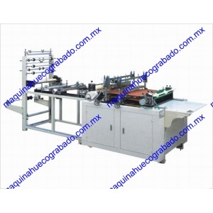 Plastic self seal bag machine