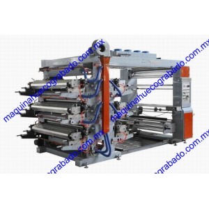 Six Colors Flexo Printing Machine