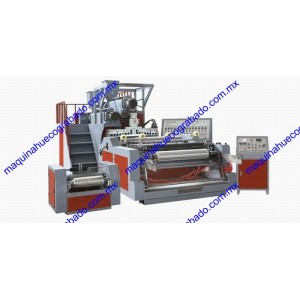 double layer stretch film machine 